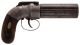 Antique Allen & Thurber 32 Caliber Pepperbox, Patent 1837 Norwich Era - Collectible *Circa 1840's*