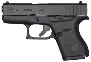 Glock 43 9mm Pistol  - Law Enforcement, First Responders & Military