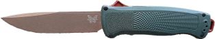 Benchmade 5370FE Shootout Auto OTF Knife - Taiga Green Grivory