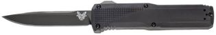 Benchmade 4600DLC Phaeton Automatic OTF Knife Black Blade