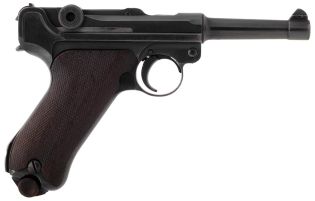 German DWM P.08 Commercial Luger 7.65x21 (30 Luger), Refinished All Matching Numbers - Collectible