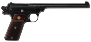 Smith & Wesson Single Shot Fourth Model (Straight Line Target) 22LR Pistol, Very Early With Box - Collectible *Circa 1923*